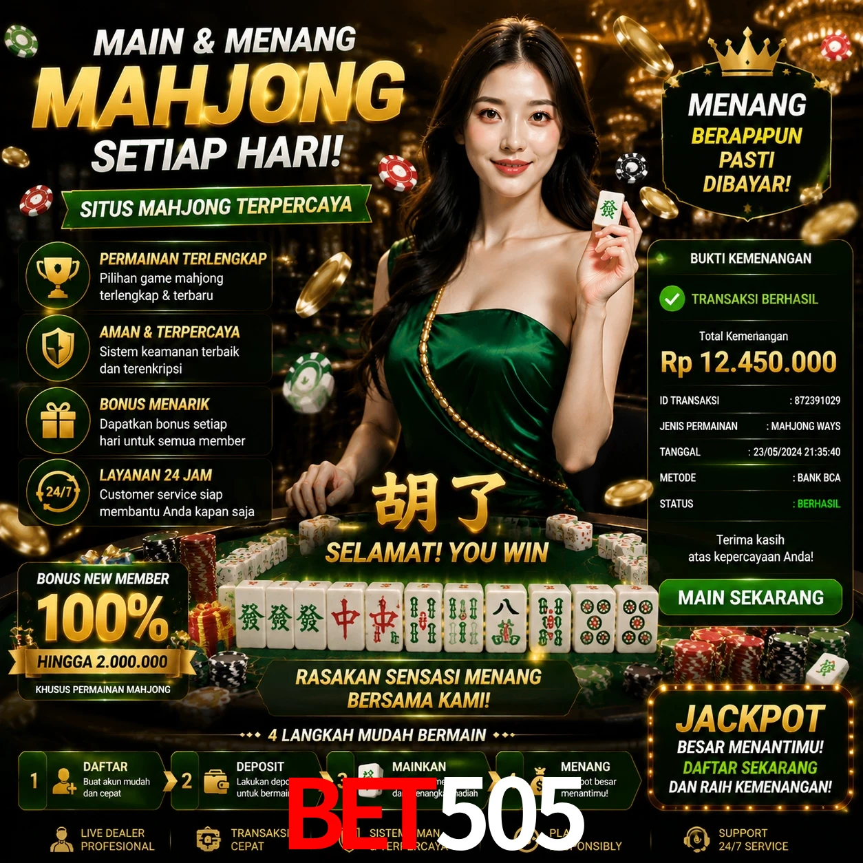 Ganhar e sacar na bet505